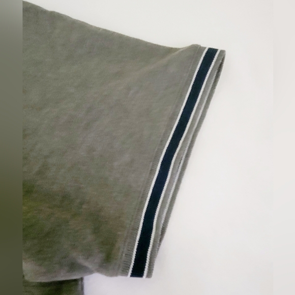 *Sold* Ted Baker London Men's Khaos Green Slim Fit Tee Shirt Short Sleeve - Picture 8 of 13